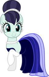 Size: 715x1118 | Tagged: safe, artist:cloudyglow, character:coloratura, species:earth pony, species:pony, g4, 20th century fox, anastasia, clothing, cosplay, costume, digital art, dress, fancy, rara, vector
