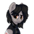 Size: 3000x3000 | Tagged: safe, artist:shooshaa, derpibooru original, species:pegasus, species:pony, g4, bags under eyes, bandage, bandaged wing, blood, broken wing, bust, clothing, commission, eye clipping through hair, eyebrows, eyebrows visible through hair, fangs, frown, gerard way, hair over one eye, jacket, looking at you, male, my chemical romance, ponified, scarf, sharp teeth, simple background, solo, species swap, stallion, three quarter view, transparent background, ych result