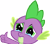 Size: 6485x5653 | Tagged: artist needed, source needed, safe, edit, character:spike, species:dragon, species:pony, g4, fang, meme, ponified, ponified meme, sad, simple background, solo, species swap, teary eyes, thumbs up, transparent background