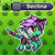 Size: 1024x1024 | Tagged: safe, artist:tonyyotes, artist:yotesgames, artist:yotesmark, oc, oc only, oc:sectina, species:pony, antennae, battle gem ponies, beads, bug pony, crossover, digital art, dragonfly, dragonfly wings, eeveelution, eeveelutions, green background, insect, nintendo, pixel art, pokémon, ponymon, simple background, solo, video game