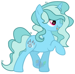 Size: 1024x1017 | Tagged: safe, artist:blues-edits, base used, oc, oc only, oc:crystal remedy, species:pony, species:unicorn, female, mare, simple background, solo, transparent background, watermark