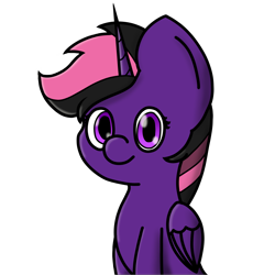 Size: 1752x1752 | Tagged: safe, artist:melodysketch, part of a set, oc, oc only, oc:misty shadows, species:alicorn, species:pony, image set: manechat everfree 2022, manechat user, shading, solo, transparent background