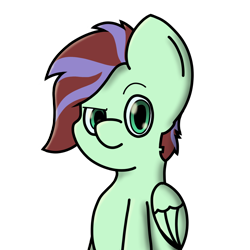 Size: 1752x1752 | Tagged: safe, artist:melodysketch, part of a set, oc, oc only, oc:ember heartshine, species:pegasus, species:pony, image set: manechat everfree 2022, cocked eyebrow, shading, solo, transparent background