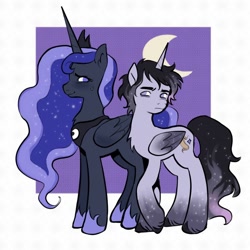 Size: 1200x1200 | Tagged: safe, artist:hamsterboys, character:princess luna, species:alicorn, species:pony, g4, comic, crossover, dc comics, dream of the endless, graphic novel, neil gaiman, ponified, species swap, the sandman (comic)