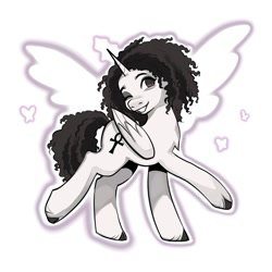 Size: 1200x1200 | Tagged: safe, artist:hamsterboys, species:alicorn, species:pony, comic, crossover, dc comics, death of the endless, graphic novel, neil gaiman, ponified, species swap, the sandman (comic)