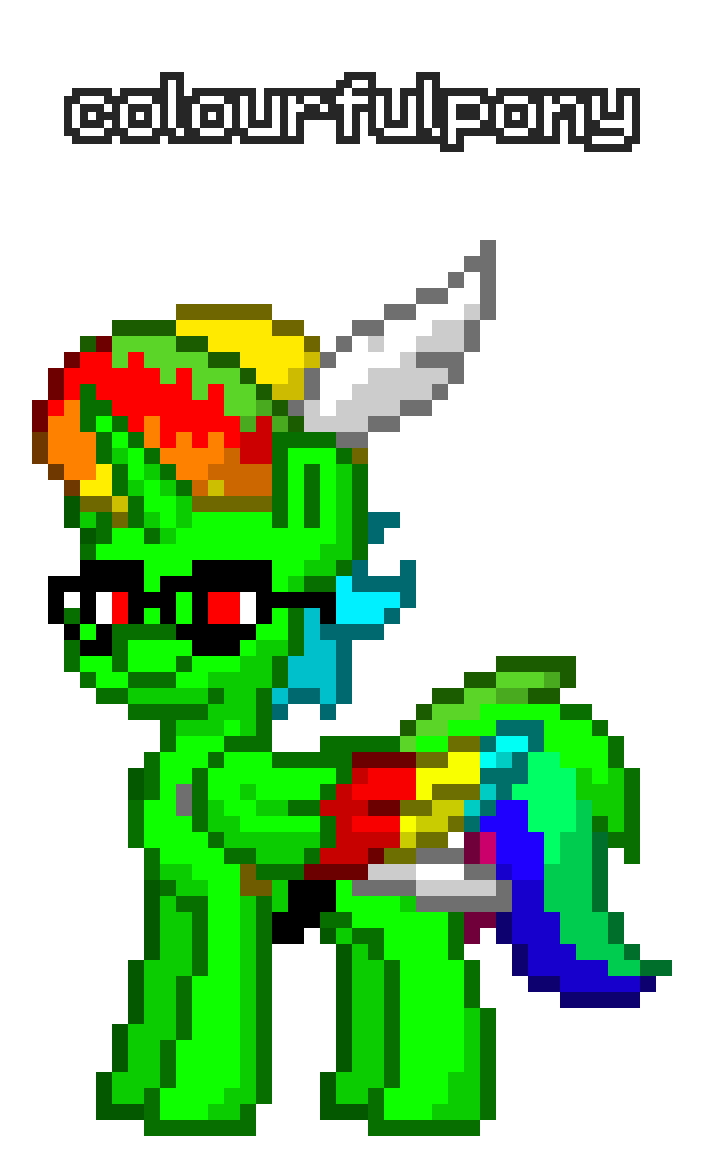 Size: 704x1152 | Tagged: artist needed, safe, oc, oc:colourfulpony, species:alicorn, species:pony, pony town, alicorn oc, animated, clothing, gif, hat, sword, weapon