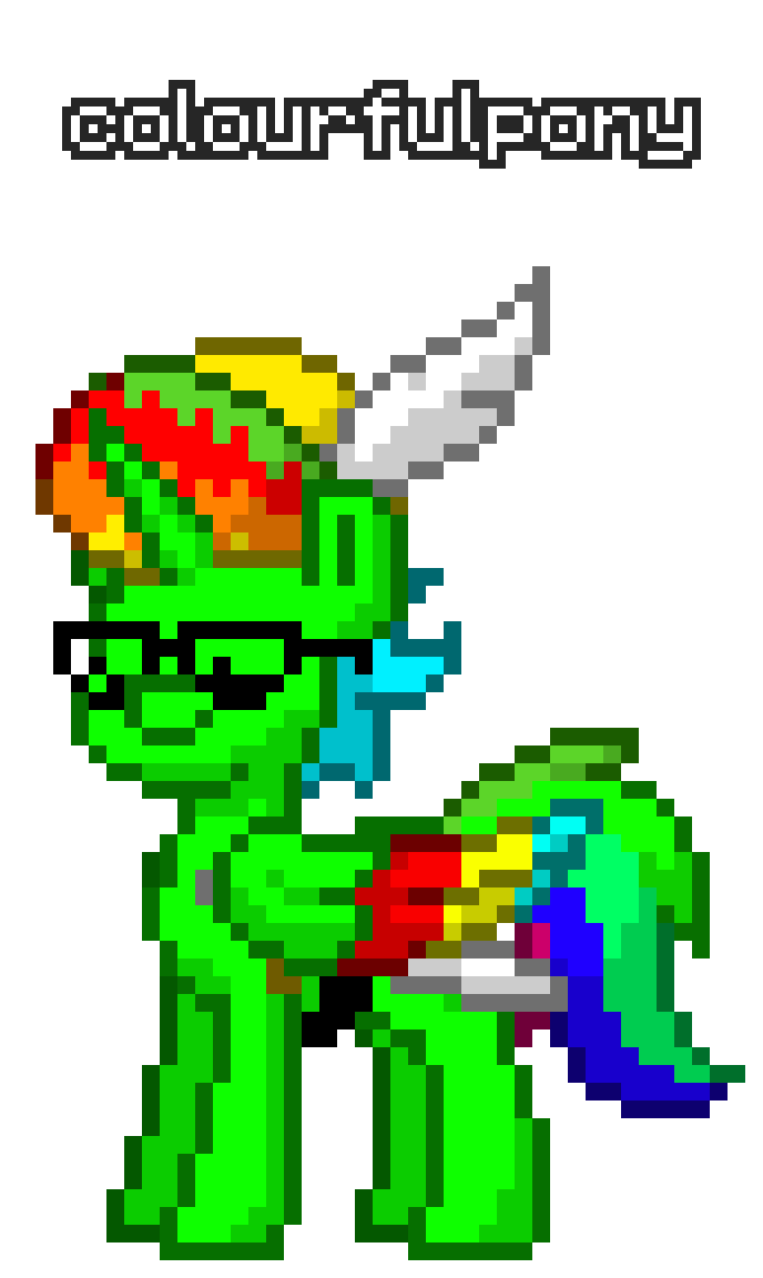 Size: 688x1152 | Tagged: artist needed, safe, oc, oc:colourfulpony, species:alicorn, species:pony, pony town, alicorn oc, animated, clothing, gif, hat, head shake, sword, weapon