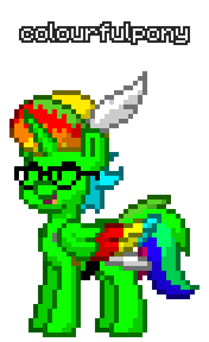 Size: 704x1152 | Tagged: artist needed, safe, oc, oc:colourfulpony, species:alicorn, species:pony, pony town, alicorn oc, animated, clothing, gif, hat, laughing, sword, weapon