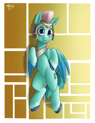 Size: 4000x5160 | Tagged: safe, artist:supermoix, character:thunder, species:pegasus, species:pony, g5, my little pony: a new generation, abstract background, armor, body pillow, body pillow design, coat markings, colored eyebrows, colored hooves, colored wings, cute, eyebrows, guard, hooves, looking at you, lying down, male, multicolored wings, on back, pegasus royal guard, royal guard, simple background, socks (coat marking), solo, stallion, thundorable, two toned wings, unshorn fetlocks, wings