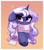 Size: 3353x3843 | Tagged: safe, artist:confetticakez, oc, oc only, oc:gloaming sheen, species:pony, species:unicorn, clothing, cute, ears back, female, freckles, heart, looking at you, mare, ocbetes, scarf, ych result