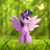 Size: 3000x3000 | Tagged: safe, artist:alexbefest, character:twilight sparkle, character:twilight sparkle (alicorn), species:alicorn, species:pony, g4, butterfly, chest fluff, crepuscular rays, cute, female, forest, grass, high res, horn, looking up, mare, open mouth, signature, sitting, solo, spread wings, twiabetes, wings