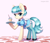 Size: 2264x1956 | Tagged: safe, artist:vinilyart, character:coco pommel, species:earth pony, species:pony, g4, bow tie, clothing, cocobetes, cup, cute, drinking straw, female, high res, looking at you, mare, open mouth, pantyhose, plate, solo, waitress