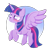 Size: 2000x2000 | Tagged: safe, artist:nnaly, character:twilight sparkle, character:twilight sparkle (alicorn), species:alicorn, species:pony, g4, blushing, cute, female, flying, high res, horn, mare, signature, simple background, smiling, solo, spread wings, transparent background, twiabetes, wings