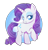 Size: 1777x1860 | Tagged: safe, artist:nnaly, character:rarity, species:pony, species:unicorn, g4, female, horn, looking at you, mare, raised hoof, signature, simple background, smiling, smiling at you, solo, sparkles, transparent background