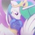 Size: 2000x2000 | Tagged: safe, artist:nnaly, character:princess celestia, character:princess luna, species:alicorn, species:pony, episode:friendship is magic, g4, my little pony: friendship is magic, blushing, crown, duo, duo female, eyes closed, female, floppy ears, gradient background, high res, horn, hug, jewelry, mare, regalia, reunion, royal sisters, s1 luna, scene interpretation, sibling love, siblings, signature, sisterly love, sisters, smiling, winghug, wings