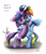 Size: 5160x6000 | Tagged: safe, artist:flvski, character:rainbow dash, character:twilight sparkle, character:twilight sparkle (unicorn), species:pegasus, species:pony, species:unicorn, ship:twidash, episode:hurricane fluttershy, g4, my little pony: friendship is magic, absurd resolution, bipedal, cap, clothing, coach rainbow dash, duo, duo female, eyebrows, female, hat, horn, hug, lesbian, mare, scene interpretation, shipping, whistle, whistle necklace, wings