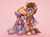 Size: 1916x1417 | Tagged: safe, artist:zeepheru_pone, character:derpy hooves, character:doctor whooves, character:time turner, species:earth pony, species:pegasus, species:pony, ship:doctorderpy, g4, cheek fluff, clothing, cuddling, cute, derpabetes, duo, ear fluff, feather, female, fluffy, fourth doctor's scarf, heart, leg fluff, looking at each other, looking at someone, male, mare, scarf, shared clothing, shared scarf, shipping, sitting, smiling, stallion, straight, striped scarf, wings