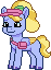 Size: 47x64 | Tagged: safe, artist:malarkey, character:fifi (g5), species:pegasus, species:pony, g5, animated, clothing, colored wings, digital art, female, folded wings, gif, hat, mare, messenger bag, multicolored wings, pixel art, ponytail, simple background, solo, sprite, transparent background, visor, wings