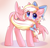 Size: 1535x1480 | Tagged: safe, artist:pledus, oc, oc only, oc:bay breeze, species:pegasus, species:pony, biting, blushing, bow, ear fluff, female, hair bow, looking at you, mare, solo, sweat, tail, tail bite, tail bow, wings