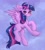 Size: 1581x1745 | Tagged: safe, artist:arisuyukita, character:twilight sparkle, character:twilight sparkle (alicorn), species:alicorn, species:pony, g4, blushing, chest fluff, colored eyebrows, cute, ear fluff, eyebrows, female, fluffy, hoof fluff, hooves, horn, leg fluff, looking at you, mare, missing cutie mark, smiling, smiling at you, solo, sparkles, spread wings, twiabetes, wings