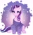 Size: 2002x2112 | Tagged: safe, artist:avrameow, part of a set, character:starlight glimmer, species:pony, species:unicorn, g4, clothing, cute, ear fluff, eyebrows, female, front view, full face view, glimmerbetes, high res, looking at you, mare, oversized clothes, signature, simple background, sitting, solo, sweater, white background