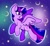Size: 1658x1523 | Tagged: safe, artist:indigohatetrain, character:twilight sparkle, character:twilight sparkle (alicorn), species:alicorn, species:pony, g4, cute, female, mare, open mouth, solo, spread wings, stars, twiabetes, wings