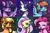 Size: 2048x1365 | Tagged: safe, artist:tkotu1, character:applejack, character:fluttershy, character:pinkie pie, character:rainbow dash, character:rarity, character:twilight sparkle, character:twilight sparkle (alicorn), species:alicorn, species:earth pony, species:pegasus, species:pony, species:unicorn, g4, bust, female, looking at you, mane six, mare, msiling at you, one eye closed, smiling, smiling at you, wink