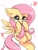 Size: 768x1024 | Tagged: safe, artist:namaenonaipony, character:fluttershy, species:pegasus, species:pony, g4, cute, female, floppy ears, mare, shyabetes, simple background, solo, spread wings, white background, wings