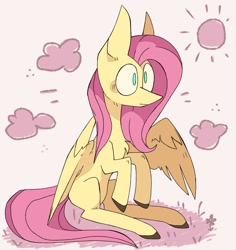 Size: 2017x2139 | Tagged: safe, artist:volchok, character:fluttershy, species:pegasus, species:pony, g4, female, high res, mare, solo