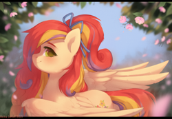 Size: 3000x2076 | Tagged: safe, artist:anku, oc, oc only, species:pegasus, species:pony, commission, female, high res, mare, signature, solo
