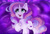 Size: 2500x1704 | Tagged: safe, artist:dark-reaper-0, character:potion nova, species:pony, species:unicorn, g4.5, female, high res, mare, open mouth, open smile, pointing at self, raised hoof, signature, smiling, solo