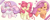 Size: 3786x1519 | Tagged: safe, artist:lumiville, character:apple bloom, character:scootaloo, character:sweetie belle, species:earth pony, species:pegasus, species:pony, species:unicorn, g4, >.<, ><, adorabloom, apple bloom's bow, apple family member, bow, crusaderbetes, cute, cutealoo, cutie mark crusaders, diasweetes, eyes closed, female, filly, hair bow, high res, horn, open mouth, trio, trio female, wings, young