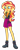 Size: 1900x4704 | Tagged: safe, artist:gmaplay, character:sunset shimmer, species:eqg human, g4, my little pony:equestria girls, absurd resolution, boots, clothing, hand, hand on hip, hips, overpowered (equestria girls), pants, shoes, simple background, skirt, solo, transparent background, vest