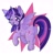 Size: 1950x2048 | Tagged: safe, artist:haichiroo, character:twilight sparkle, character:twilight sparkle (alicorn), species:alicorn, species:pony, g4, butt, cute, female, mare, open mouth, plot, signature, solo, spread wings, twiabetes, twibutt, underhoof, wings