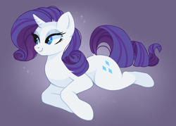 Size: 1400x1000 | Tagged: safe, artist:pies_aka_psina, character:rarity, species:pony, species:unicorn, g4, female, mare, simple background, smiling, solo