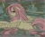 Size: 2704x2205 | Tagged: safe, artist:frowoppy, character:fluttershy, species:pegasus, species:pony, g4, female, floppy ears, high res, looking at you, looking back, looking back at you, mare, signature, solo, spread wings, water, wings