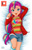 Size: 646x1000 | Tagged: safe, artist:uotapo, character:sunny starscout, species:earth pony, species:eqg human, g5, blushing, clothing, cute, cutie mark, cutie mark on clothes, equestria girls (g5), equestria girls-ified, female, g5 to equestria girls, generation leap, jacket, looking at you, lying down, midriff, on back, open mouth, patreon, patreon logo, shirt, shorts, socks, solo, species swap, sunnybetes