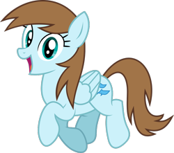 Size: 928x820 | Tagged: safe, artist:starryshineviolet, character:blue buck, character:deep blue, species:pegasus, species:pony, episode:magical mystery cure, g4, my little pony: friendship is magic, cute, digital art, female, looking at you, mare, simple background, smiling, smiling at you, solo, transparent background, vector