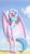 Size: 720x1280 | Tagged: safe, alternate version, artist:leopon276, character:silverstream, species:anthro, species:hippogriff, species:unguligrade anthro, g4, arms in the air, bare midriff, beach, beak, belly, belly button, blue eyes, breasts, busty silverstream, clothing, day, eyebrows, eyelashes, eyeliner, feather, feathered wings, female, hips, hooves, looking at you, makeup, midriff, one-piece swimsuit, open mouth, outdoors, reasonably sized breasts, sand, solo, stretching, swimsuit, tail, thighs, two toned hair, two toned tail, waist, water, wings