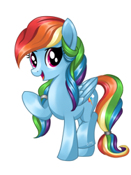 Size: 768x1024 | Tagged: dead source, safe, artist:sunshineshiny, character:rainbow dash, species:pegasus, species:pony, g4, alternate hairstyle, braid, braided tail, female, solo, tail, transparent background