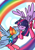 Size: 620x877 | Tagged: safe, artist:anykoe, character:rainbow dash, character:twilight sparkle, character:twilight sparkle (alicorn), species:alicorn, species:pegasus, species:pony, ship:twidash, g4, blushing, clothing, cute, duo, duo female, eyes closed, female, flying, horn, kiss on the lips, kissing, lesbian, mare, shipping, socks, spread wings, wings