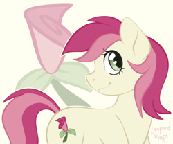 Size: 3600x3000 | Tagged: safe, artist:leopardsnaps, character:roseluck, species:earth pony, species:pony, g4, simple background, solo