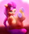 Size: 1720x2039 | Tagged: safe, artist:itssim, character:sunny starscout, species:earth pony, species:pony, g5, butt, cute, eyebrows, female, fluffy, hoof heart, mare, plot, solo, sunnybetes, underhoof, unshorn fetlocks
