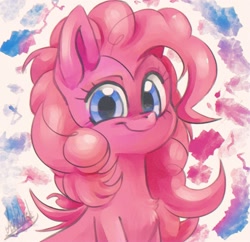 Size: 1743x1688 | Tagged: safe, artist:k_lash147, character:pinkie pie, species:earth pony, species:pony, g4, cute, diapinkes, female, looking at you, mare, smiling, smiling at you, solo