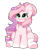 Size: 2449x2635 | Tagged: safe, artist:kittyrosie, oc, oc only, oc:saku, species:alicorn, species:pony, alicorn oc, blushing, chest fluff, cute, female, folded wings, high res, horn, mare, ocbetes, simple background, sitting, smiling, solo, transparent background, wings