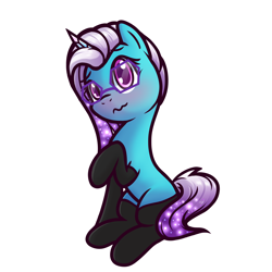 Size: 3000x3000 | Tagged: safe, artist:magician-horse, character:comet, species:auroricorn, species:pony, g5, blushing, clothing, cometbetes, cute, glasses, gradient hair, male, multicolored hair, raised hoof, scrunchy face, simple background, socks, solo, sparkly mane, sparkly tail, stallion, thigh highs, transparent background, wingding eyes