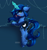 Size: 5320x5680 | Tagged: safe, artist:natanvok, character:princess luna, species:pony, species:unicorn, g4, absurd resolution, blushing, butt, candy, candy cane, chest fluff, christmas, cute, dock, ear fluff, eyebrows, eyebrows visible through hair, featureless crotch, female, food, frog (hoof), glowing horn, holding, holiday, hooves, horn, leg fluff, looking at you, looking back, looking back at you, lunabetes, magic, magic aura, mare, mouth hold, plot, smiling, smiling at you, solo, string lights, tail, underhoof, unicorn luna, wingless