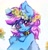 Size: 1977x2048 | Tagged: safe, artist:vanilla-chan, oc, oc only, oc:nohra, species:earth pony, species:pony, blushing, chest fluff, collar, commission, ear fluff, earth pony oc, eyebrows, eyebrows visible through hair, female, flower, flower in hair, high res, looking at you, mare, signature, smiling, smiling at you, solo