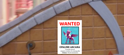 Size: 1280x567 | Tagged: safe, artist:darkmoonanimation, edit, edited screencap, screencap, character:opaline arcana, species:alicorn, species:pony, g5, my little pony: make your mark, episode needed, female, solo, spread wings, wanted poster, wings