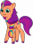 Size: 3765x5049 | Tagged: safe, artist:emeraldblast63, character:sunny starscout, species:earth pony, species:pony, g5, my little pony: tell your tale, absurd resolution, colored eyebrows, colored hooves, cute, digital art, eyebrows, female, full body, hooves, mane stripe sunny, mare, simple background, smiling, solo, standing, sunny's buttons, sunnybetes, tail, transparent background, unshorn fetlocks, vector